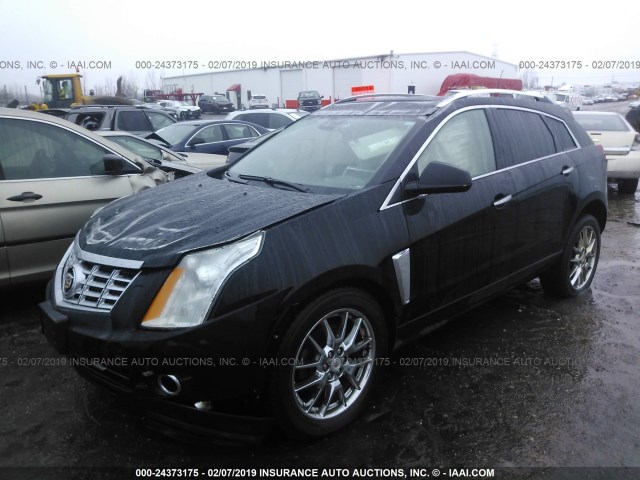 3GYFNDE32DS513653 - 2013 CADILLAC SRX PERFORMANCE COLLECTION BLACK photo 2