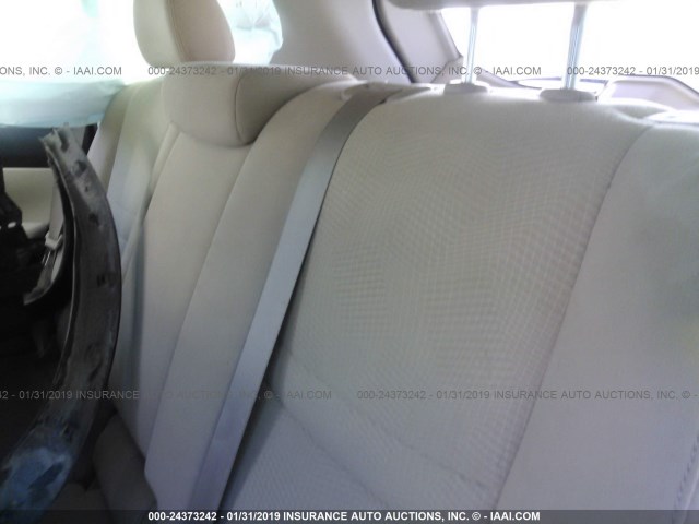 KNMAT2MV9FP573332 - 2015 NISSAN ROGUE S/SL/SV GRAY photo 8