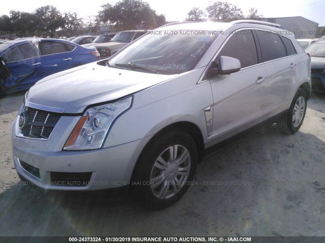 3GYFNAEY9AS627476 - 2010 CADILLAC SRX LUXURY COLLECTION GRAY photo 2