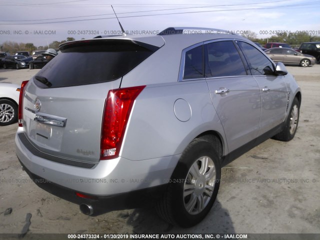 3GYFNAEY9AS627476 - 2010 CADILLAC SRX LUXURY COLLECTION GRAY photo 4