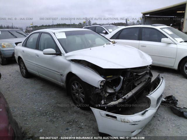 YV1TS592651405834 - 2005 VOLVO S80 2.5T WHITE photo 1