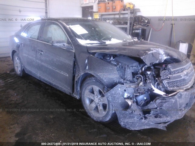 1G11A5SA8DF312602 - 2013 CHEVROLET MALIBU LS BLACK photo 1