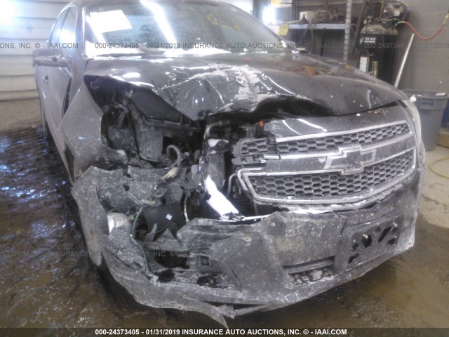 1G11A5SA8DF312602 - 2013 CHEVROLET MALIBU LS BLACK photo 6