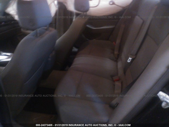 1G11A5SA8DF312602 - 2013 CHEVROLET MALIBU LS BLACK photo 8