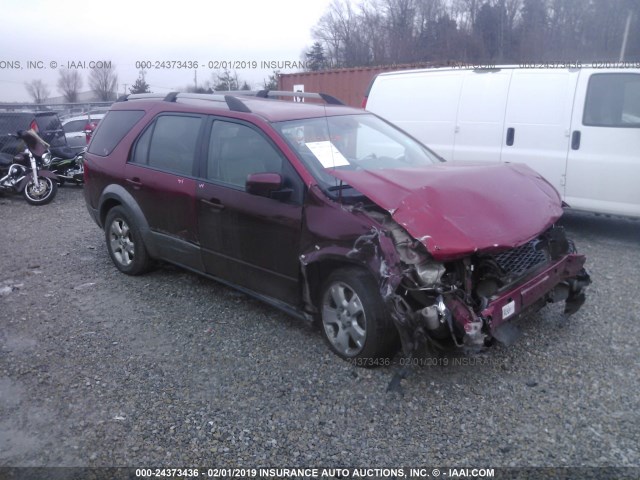 1FMZK02135GA04478 - 2005 FORD FREESTYLE SEL RED photo 1