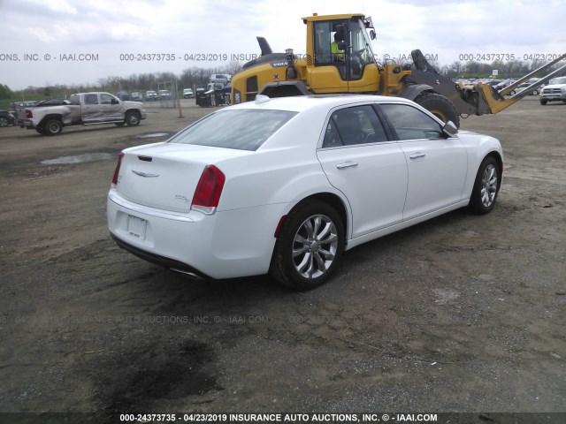 2C3CCAKG0GH270151 - 2016 CHRYSLER 300C WHITE photo 4