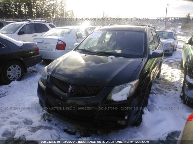 5Y2SL62853Z411335 - 2003 PONTIAC VIBE BLACK photo 2