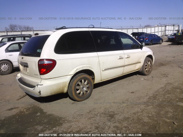 2C4GP54L15R386131 - 2005 CHRYSLER TOWN & COUNTRY TOURING WHITE photo 4