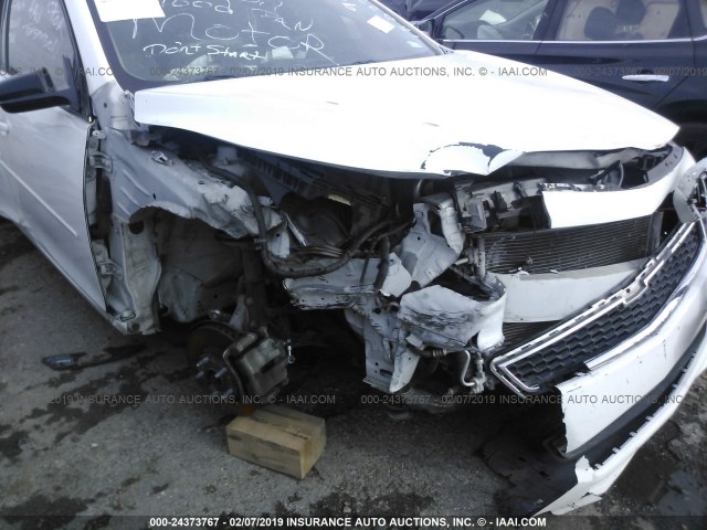 1G11B5SA0DF208103 - 2013 CHEVROLET MALIBU LS WHITE photo 6