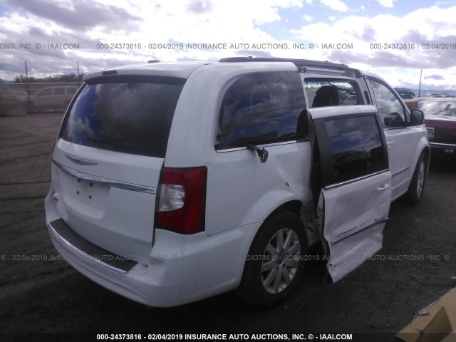 2C4RC1BG2ER436151 - 2014 CHRYSLER TOWN & COUNTRY TOURING WHITE photo 4