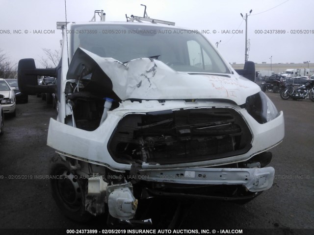 1FTYE1YM4HKB17551 - 2017 FORD TRANSIT T-150 WHITE photo 6