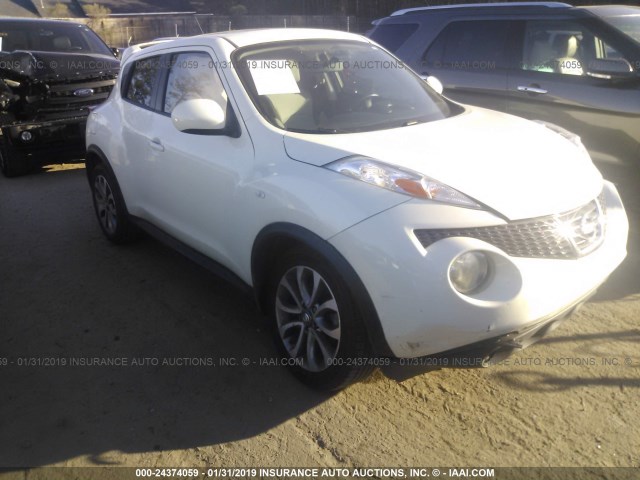 JN8AF5MR3CT113327 - 2012 NISSAN JUKE S/SV/SL WHITE photo 1