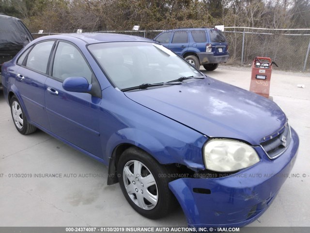 KL5JD56Z66K422045 - 2006 SUZUKI FORENZA BLUE photo 1