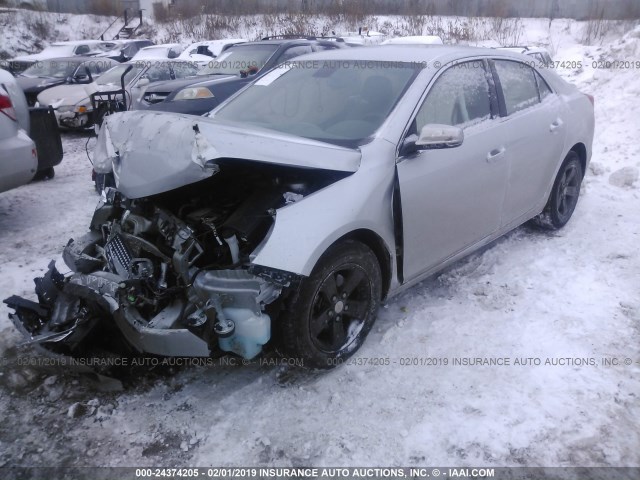 1G11C5SAXGF152401 - 2016 CHEVROLET MALIBU LIMITED LT SILVER photo 2