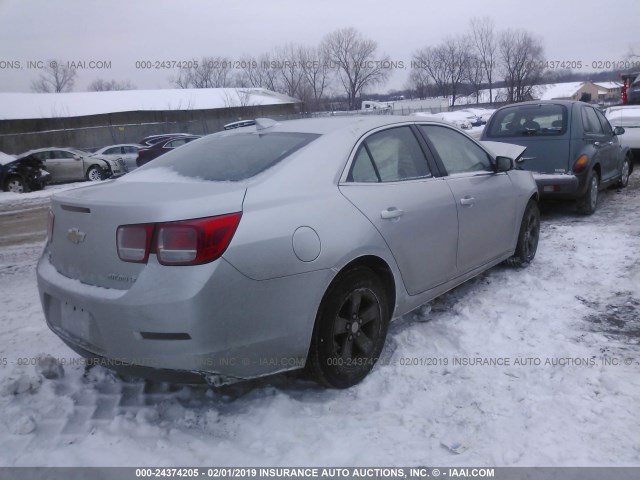 1G11C5SAXGF152401 - 2016 CHEVROLET MALIBU LIMITED LT SILVER photo 4