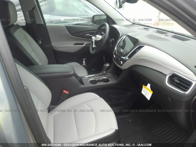 3GNAXMEV7JS629896 - 2018 CHEVROLET EQUINOX PREMIER GRAY photo 5