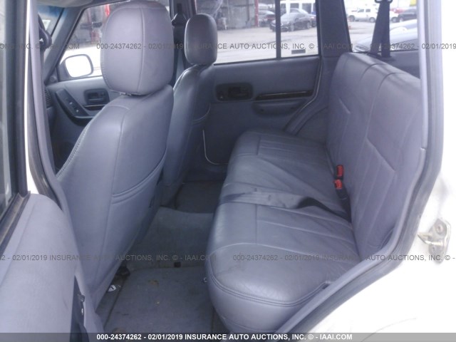 1J4FJ68S0WL115506 - 1998 JEEP CHEROKEE SPORT/CLASSIC თეთრი ფოტო 8