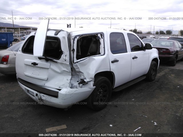 1GNEC03018R155390 - 2008 CHEVROLET TAHOE C1500 POLICE/SPCL SVC WHITE photo 6