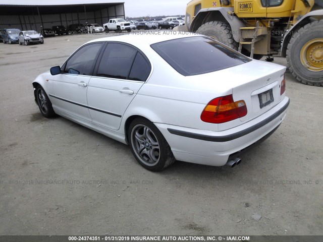 WBAEV53485KM42505 - 2005 BMW 330 I WHITE photo 3