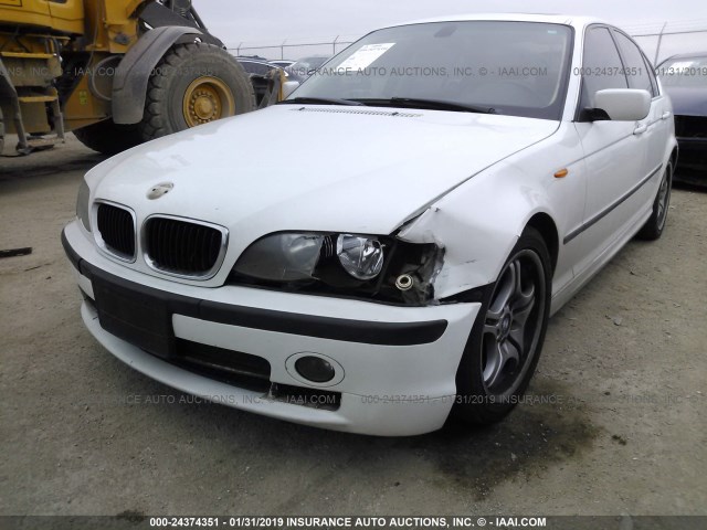 WBAEV53485KM42505 - 2005 BMW 330 I WHITE photo 6