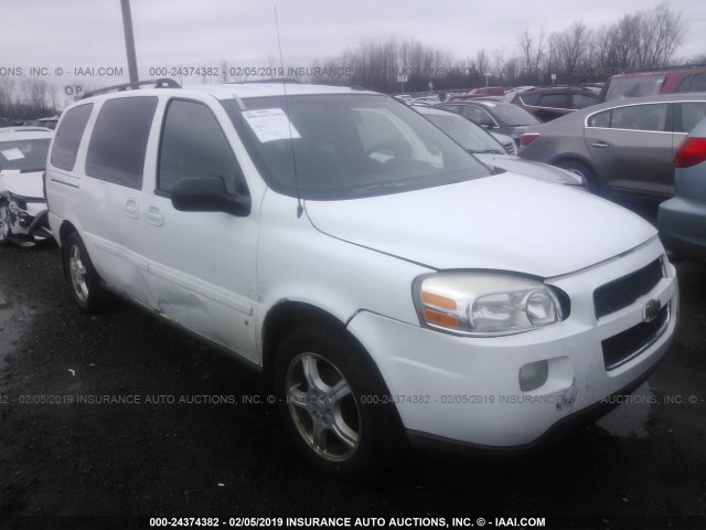 1GNDV33137D105294 - 2007 CHEVROLET UPLANDER LT WHITE photo 1