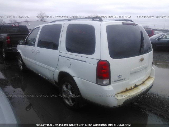 1GNDV33137D105294 - 2007 CHEVROLET UPLANDER LT WHITE photo 3