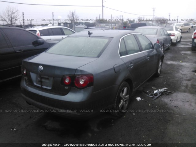 3VWRZ71K99M094022 - 2009 VOLKSWAGEN JETTA SE/SEL GRAY photo 4