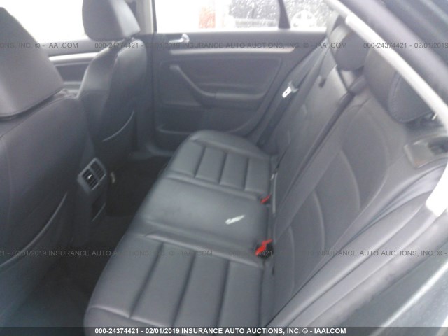 3VWRZ71K99M094022 - 2009 VOLKSWAGEN JETTA SE/SEL GRAY photo 8