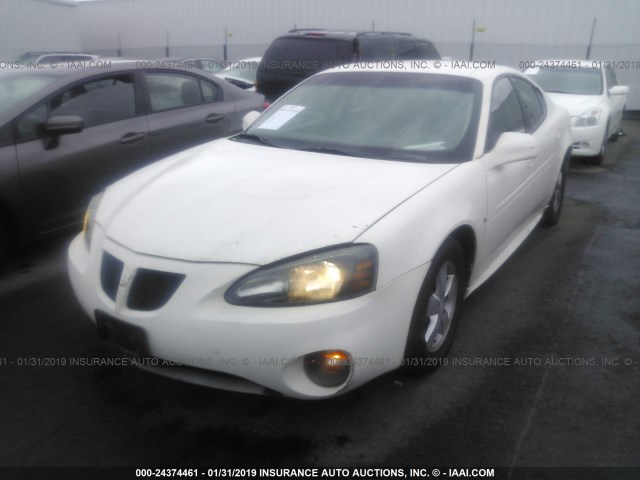 2G2WP552471107469 - 2007 PONTIAC GRAND PRIX WHITE photo 2