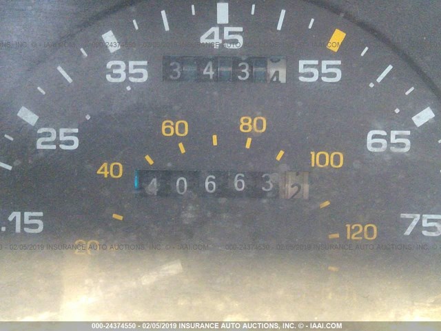 1FALP5242PA192022 - 1993 FORD TAURUS GL BLUE photo 7