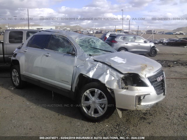 2GKALMEK9H6352661 - 2017 GMC TERRAIN SLE SILVER photo 1