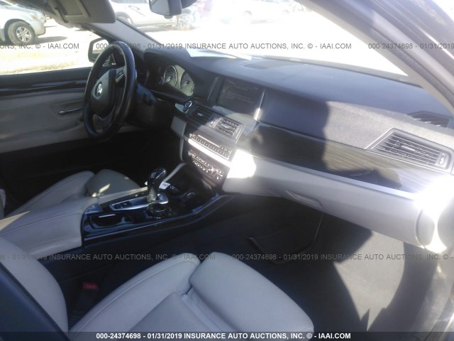 WBAKN9C51ED000947 - 2014 BMW 550 I BLACK photo 5