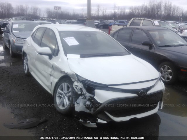 JTNK4RBE8K3000769 - 2019 TOYOTA COROLLA SE/XSE WHITE photo 1