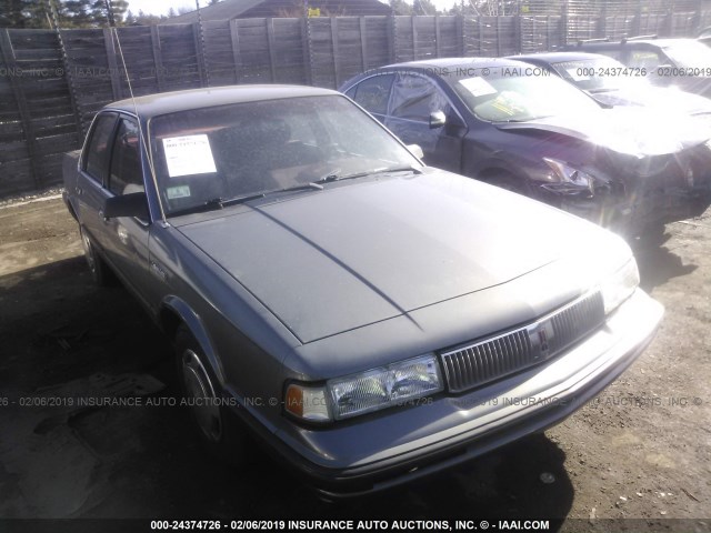 1G3AL54N2N6350135 - 1992 OLDSMOBILE CUTLASS CIERA S GRAY photo 1