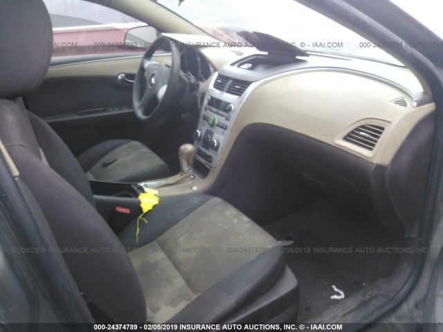 1G1ZA5EU0BF339783 - 2011 CHEVROLET MALIBU LS BROWN photo 5