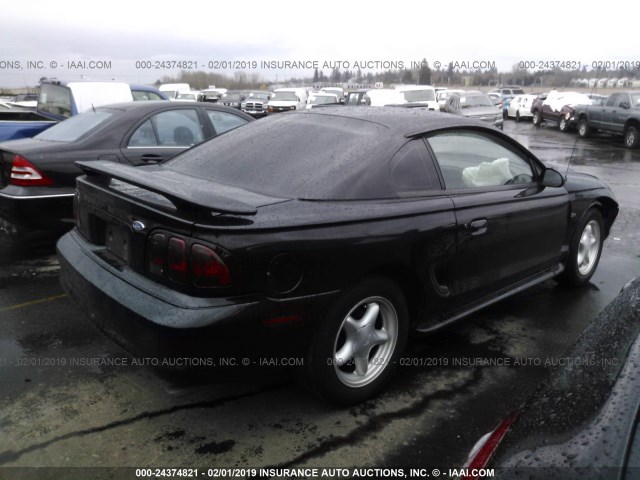 1FAFP42X4WF116286 - 1998 FORD MUSTANG GT BLACK photo 4