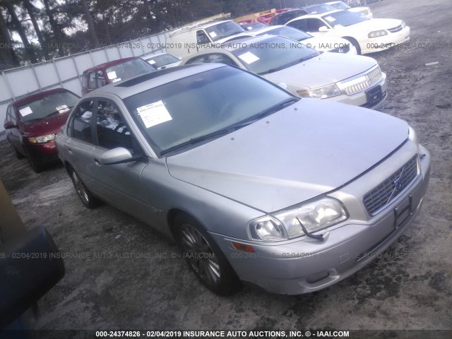 YV1TS91Z441353893 - 2004 VOLVO S80 T6/ELITE SILVER photo 1