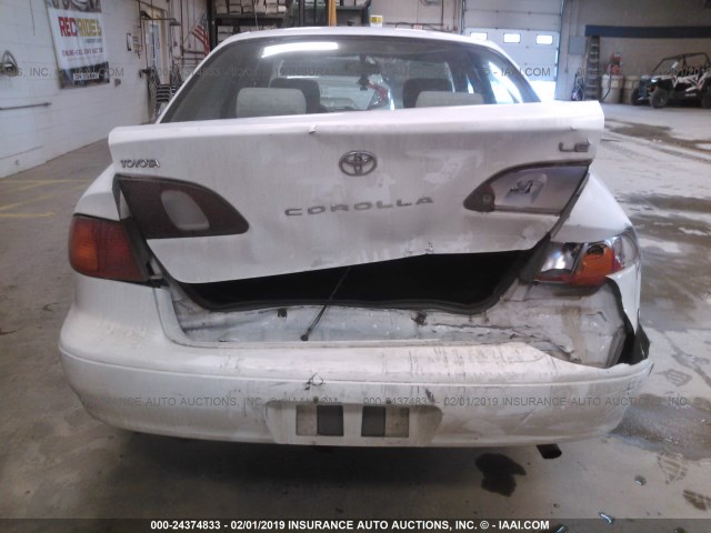 2T1BR18EXWC057423 - 1998 TOYOTA COROLLA VE/CE/LE 白色 照片 6
