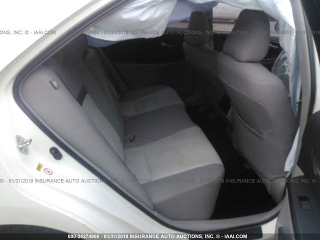 4T4BF1FK9ER418242 - 2014 TOYOTA CAMRY L/SE/LE/XLE WHITE photo 8