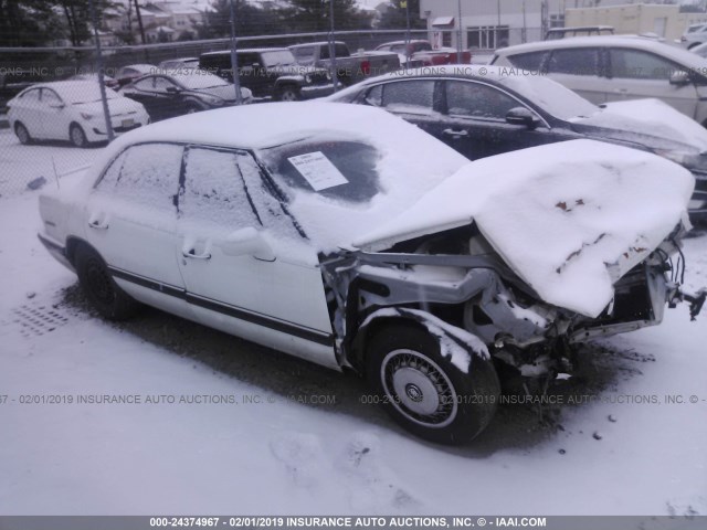 1G4HP53L7PH444694 - 1993 BUICK LESABRE CUSTOM/90TH ANNIVERSARY WHITE photo 1