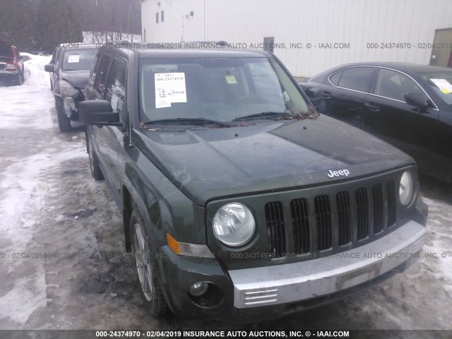 1J8FF48W47D395496 - 2007 JEEP PATRIOT LIMITED GREEN photo 6