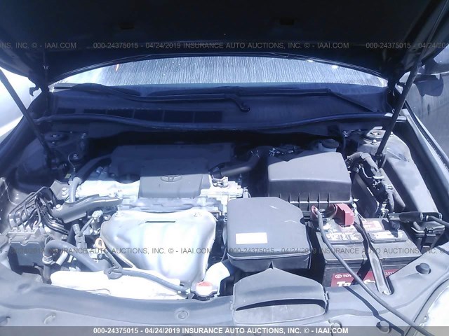 4T1BF1FK1GU192422 - 2016 TOYOTA CAMRY LE/XLE/SE/XSE შავი ფოტო 10
