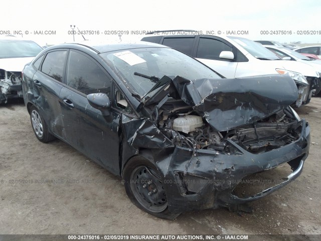 3FADP4AJXBM207187 - 2011 FORD FIESTA S GRAY photo 1