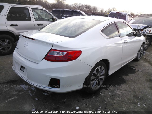 1HGCT1B32EA004538 - 2014 HONDA Accord LX-S WHITE photo 4