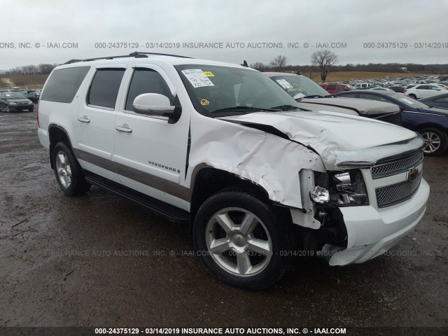 1GNFK26309J116329 - 2009 CHEVROLET SUBURBAN K1500 LT WHITE photo 1