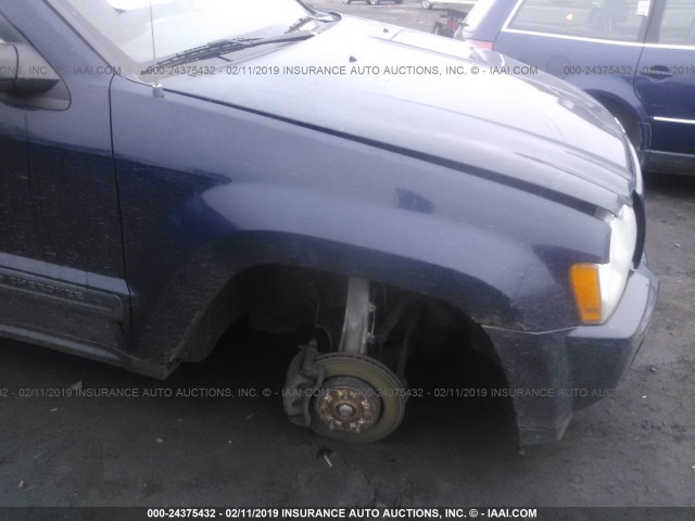 1J4GR48K25C513459 - 2005 JEEP GRAND CHEROKEE LAREDO/COLUMBIA/FREEDOM 蓝色 照片 6