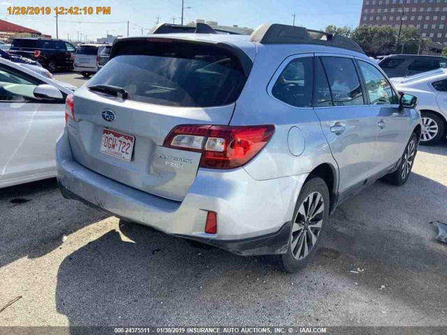 4S4BSAKC4H3412377 - 2017 SUBARU OUTBACK 2.5I LIMITED SILVER photo 13