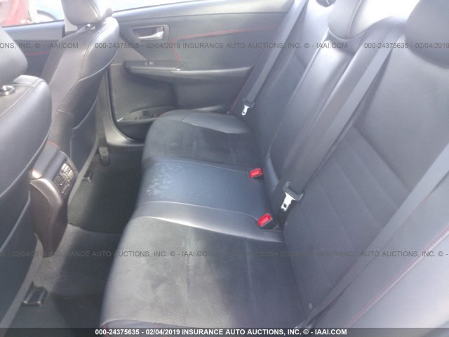 4T1BF1FK7FU499348 - 2015 TOYOTA CAMRY LE/XLE/SE/XSE WHITE photo 8