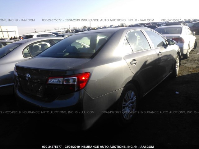 4T4BF1FK7CR171414 - 2012 TOYOTA CAMRY SE/LE/XLE 灰色 照片 4