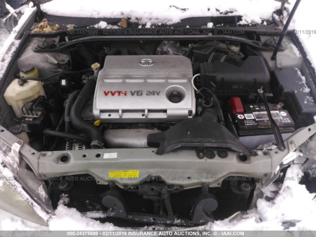 4T1BF30K06U634223 - 2006 TOYOTA CAMRY LE/XLE/SE SILVER photo 10